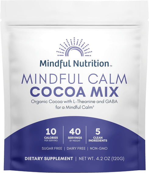 Mindful Nutrition Mindful Calm Sugar Free Hot Chocolate Mix - 40 Servings