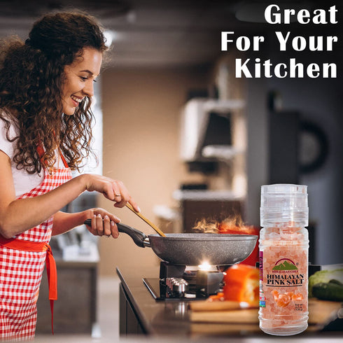 Himalayan Chef Pink Salt Grinder - 4.2 oz (5303C)