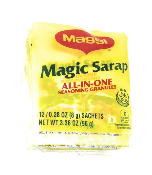 Maggi 12 (12 0.28 oz (8g)) Magic Sarap, All In One Seasoning Granules, Sachets x