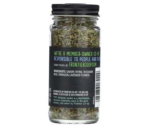 Frontier Co-op Herbes De Provence, 0.85 Ounce, French Blend of Thyme, Rosemary, Basil, Tarragon & Lavender