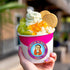 Premium HEART STRAWBERRY Coconut Jelly Dessert Topping by Buddha Bubbles Boba