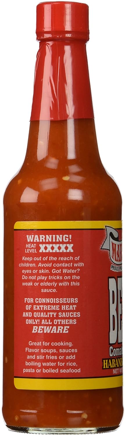 Marie Sharp's Beware Comatose Habanero Hot Sauce | 10 oz