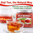 HJUOOKD 11oz 100% Dried Goji Berries - Natural Large Berries, Sun-Dried & Handpicked, Vegan Wolfberry - Perfect