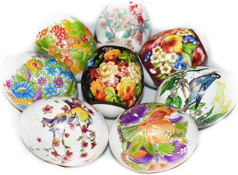 7 Diximus Ukrainian Easter Egg Wraps Pysanka Egg Pysanky Supplies - Thermo Heat Shrink Sleeves - Easter Egg Decorating