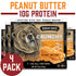 (Pack 4 Kodiak Cakes Protein Crunchy Granola Bar, Peanut Butter, of Boxes)
