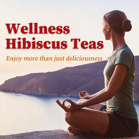 FullChea Hibiscus Flowers, 4oz Cut & Sifted - Dried Loose Leaf Tea - Non-GMO, Caffeine-free