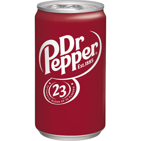 7.5 OZ, 6 DR PEPPER - MINI CANS, PK
