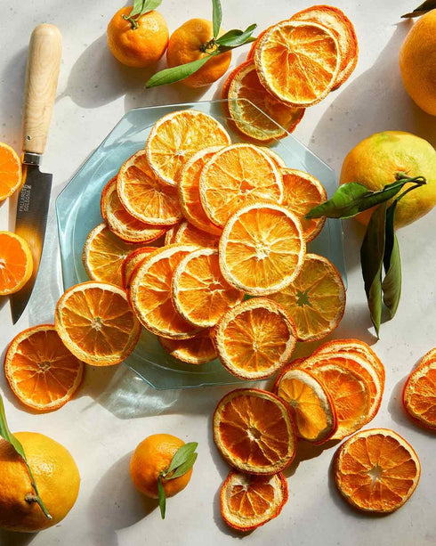 45 100% 3.5 OZ 100 Dehydrated Dried Orange Slices | Orange Wheels | + Servings Approx | Natural No Added Sugars |