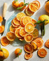 45 100% 3.5 OZ 100 Dehydrated Dried Orange Slices | Orange Wheels | + Servings Approx | Natural No Added Sugars |
