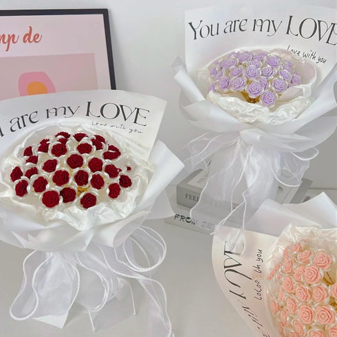 WLZJNSBPC Simulated non withering rose bouquet
