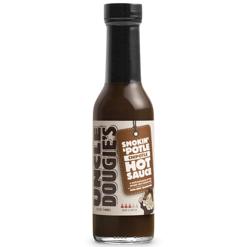 Uncle Dougie's Pack Pack 6 Hot Sauce Sampler