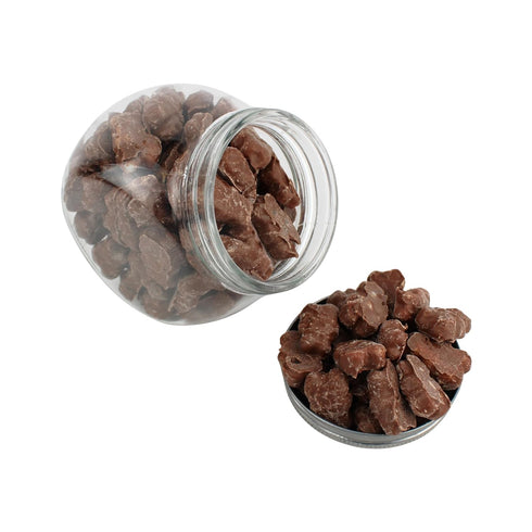 Gummi (1 Grandys Candys Milk Chocolate Covered Bears -Bulk- Super Saver Pound)