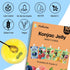 10 Pack Pack, 10 Hethstia Konjac Noodle Variety and Konjac Jelly Variety Drinkable Jelly Pouches Lychee, Blueberry