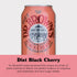 12 Oz (Pack 4) Dr. Brown Soda Black Cherry Diet, Fl