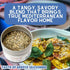 GLP-1 2.7oz #8 Taste of Greece | Gourmet Seasoning | Authentic Artisanal Spice Blend | Non GMO, All Natural | Handmade
