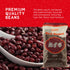 12-Ounce Shirakiku Dark Red Beans | Japanese Vegan Azuki Small Beans | Fiber, Iron Various Calcium & Minerals | Perfect
