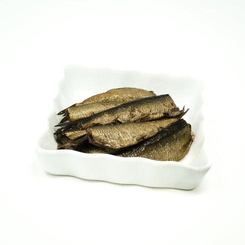 (12 Pack) 5.6 oz Grilled Catch Sprats Riga Smoked Tins in Vegetable Oil Product of Latvia, Kosher