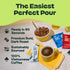 Pack (15 15 Copper Cow Vietnamese Coffee Variety Coffees & Creamers)| Classic, Vanilla, & Salted Caramel Latte | Pour