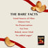 3.4oz bare Baked Crunchy Apple Chips, Fujis & Reds, Bag