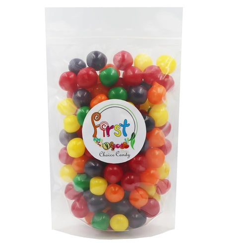 2 Sour Chewy Fruit Candy Balls (Assorted, Pound)