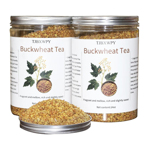 Roasted Buckwheat Groats - Toasted Hulled Buckwheat, 2 Jars (14oz Each, 28oz