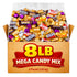 Yummy Chew Bulk Chocolate Candy Variety Pack - 8lb Miniature Chocolate Bulk Candy Individually