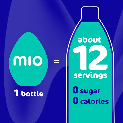 1.62 oz MiO Sport Berry Blast Naturally Flavored Liquid Water Enhancer with Electrolytes & B Vitamins, fl Bottle