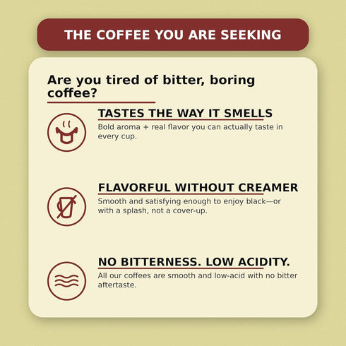 12 Verena Street Ounce Flavored Ground Coffee, Mississippi Grogg, Medium Roast, Rainforest Alliance Certified Arabica