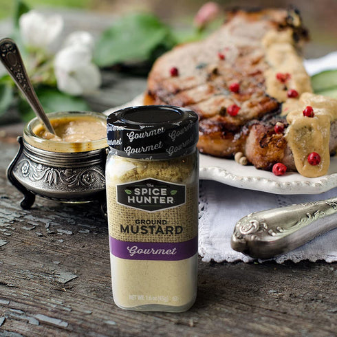 1.6 Oz, (Pack 6) Spice Hunter The Mustard Seasoning Ground