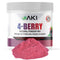 AKI 4-Berry Blend Superfood, Blueberry, Raspberry, Strawberry & Blackberry, 5.29oz/150g, Sugar-Free for Smoothies