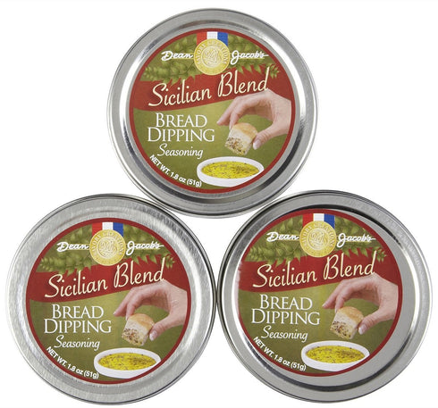 Dean Jacob's Dean Jacobs Sicilian Bread Dipping Tin, 1.8 oz, 3 pk