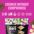 (Pack 6), 4 oz Every Body Eat Gluten Free Crackers, Chive & Garlic Plant Based Snacks, Vegan Garlic Snack Crackers