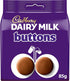 Cadbury Dairy Milk Buttons 85g (Pack of 1)