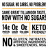 Tillamook Country Smoker Keto Friendly Zero Sugar Beef Jerky, Black Pepper, 2.2 Ounce (Pack of 4)