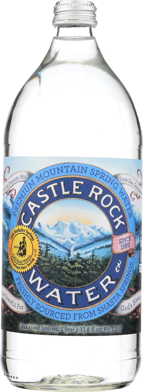 Castle Rock Water , Spring, 33.8 Fl Oz