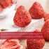 SIJIYUNLI 100g/3.52oz -Freeze dried strawberries Whole strawberry,Non fried|Low calorie|Vegan.Leisure snacks for Binge