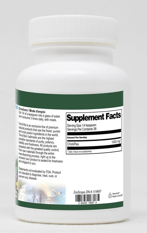 Terravita (1 oz, 519697) 3 Pack Chickpea Powder ZIN: