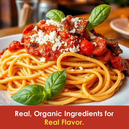 24oz (Pack 3) Dave's Gourmet Organic Spicy Heritage Red Pasta Sauce - Jar of - Zesty & Rich Tomato Chili Blend