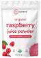 Organic Raspberry Juice powder, 8oz | 100% Natural Fruit Powder | Freeze-Dried