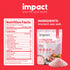 2lb Impact - Fine Himalayan Pink Sea Salt - No Additives Rich in Trace Minerals Non-GMO Gluten-Free Ideal for Low-Carb