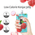 Set Hethstia Dried Konjac Rice & Lychee Collagen Konjac Jelly Bundle Low Calorie Shirataki Rice with Drinkable Jelly