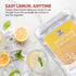 52USA 3oz (85g), Freeze Dried Lemon Slices, Dehydrated Lemon Slices for Teas, Infused Water, All Natural, No Additives