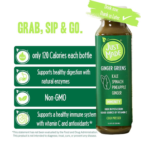 11.8 JUST MADE JUICE Ginger Greens, FZ