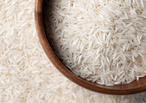 5 Food to Live Long Grain White Rice, Pounds Raw, Vegan, Kosher. Easy to Cook. Stays Separate and Fluffy. Rich in Iron