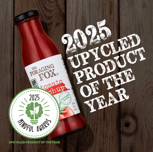 10.5oz Foraging Fox Upcycled Tomato Ketchup single unit