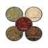 Chef Cherie Set 5 (1 North African Spice Gift - Contains: different spice jars each of: Zatar (Jordanian), Ras Al