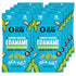 Protein(11g) 100 Pack, 0.9oz 10 Pack The Only Bean Crunchy Dry Roasted Edamame Snacks (Sea Salt), Healthy High Keto