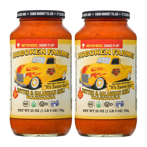Hoboken Farms Butter & Calabrian Chili Marinara Sauce - No Sugar Added,