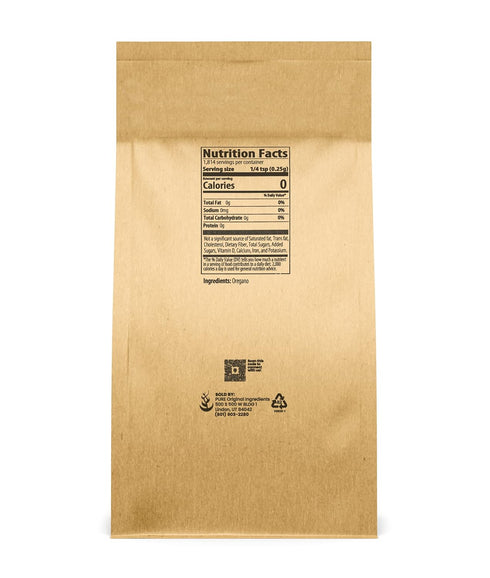 1 lb Pure Original Ingredients Parsley Flakes, Oregano Leaf Flakes, and Garlic Powder Bundle, Each, Pantry Staples