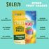 (3.5 oz Pack 6) 1 6 (21 oz) SOLELY - Organic Dried Pineapple Rings Resealable Bags, of - Real Fresh Fruit - Ingredient